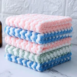Super Absorbent Microfiber Kitchen Dish Cloth High-efficiency Tableware Household Cleaning Towel Kitchen Too