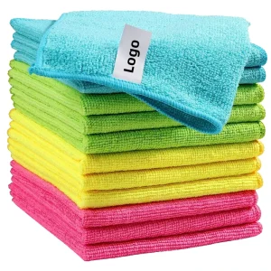 Super Absorbent Microfiber Multi Functional Dishwashing and Cleaning Cloth Non Greasy and Table Wiping Capable