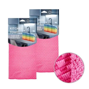 Super Absorbent Multipurpose Microfiber Dish Towels Kitchen Rag Cleaning Cloth Towel