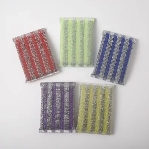 Super Absorbent Non Scratch High Density Double Sided Dishwashing Brush Scouring Pad Sponge Kitchen for Daily