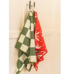 Super Absorbent Printing Microfiber Waffle Design Pattern Golf Towels Low Moq Dish Towel Kitchen Towel