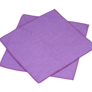 Super Absorbent Woven Microfiber Eco Friendly Kitchen Towel Dries in 3 Seconds Without Leaving Any Water Stains