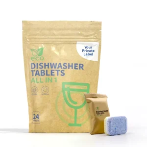 Super Cleaning Power Dishwasher Tablets for Auto Dish washing Machine