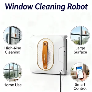Supermarkets Exclusively High quality Smart Windows Glass Doors Automatic Streak Free Cleaner Electric Window Cleaning Robot
