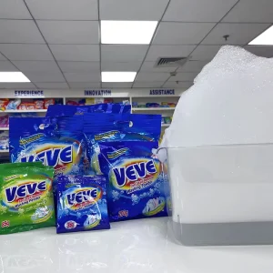 Supplier Disposable Eco Friendly Washing Powder for Apparel High Foam Natural Sea Fresh Fragrance Detergent Powder