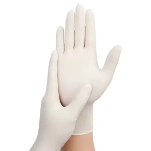 Surgical Powder Free High Quality Disposable Sterile Latex Gloves Hand Gloves Latex Household Gloves