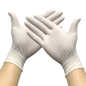 Surgical Powder Free High Quality Disposable Sterile Latex Gloves Hand Gloves Latex Household Gloves