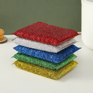 Sustainable Use Strong Cleaning Scrub Sponge Kitchen Free Dish Wash Sponge Pad