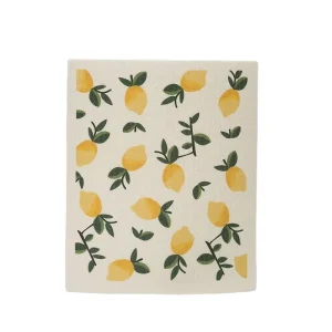 Swedish Design Multifunctional Printed Series Dishwashing Rag Square Easy Absorbent Thickened Non Woven Fabric Cloth for Kitchen