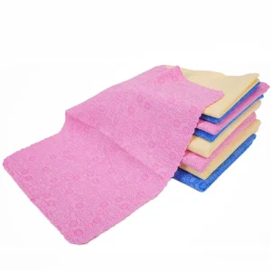Synthetic Chamois Car Cleaning Cloth Microfiber Cloth Double Sides 3D Printing PVA Chamois Clean Towel
