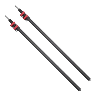TLL Cost Effective Telescopic Carbon Fiber Pole Portable Compact for Telescopic Cleaning Tools Home Garden Exterior Maintenance