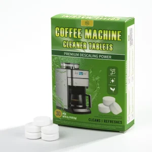 TOTCLEAN Factory Disposable Solid Shape Home Coffee Machine Cleaning Tablets Proper Price for Kitchen Cleanliness