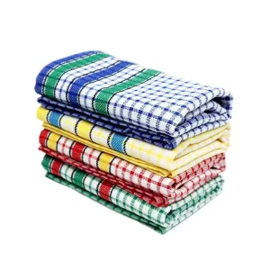 Tea Cloth Set Hanging Loop Hand Dish Cleaning Towels Kitchen Towels Large Quick Absorbent Kitchen Towel Set