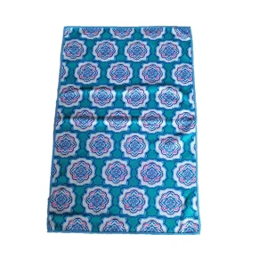 Tea Towels Printed Microfiber Custom Made Kitchen Towel Polyester duster Cloth