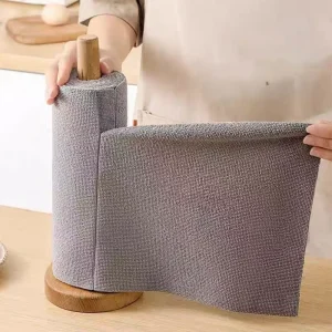 Tear off Disposable Kitchen Cloths Lint Free Wet Dry Wipes Highly Absorbent Cleaning Towels for Home Commercial Use