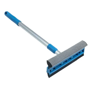 Telescopic Aluminum Rod Window Brush Glass Scraper Household Tool Floor Cleaning