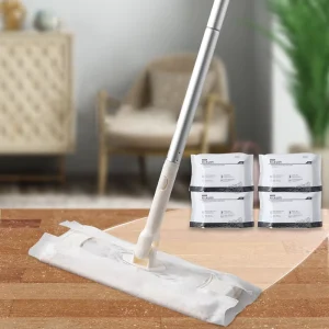 Telescopic Cleaning Mop Floor Mop Wiper Microfiber Household Clean Kit