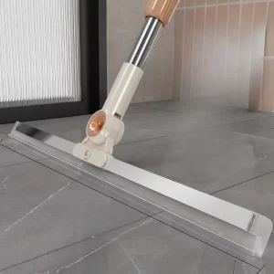 Telescopic Eco-Friendly Broom Magic Rubber Squeegee Bathroom Wipe Sweeping Ground Scraping Floor