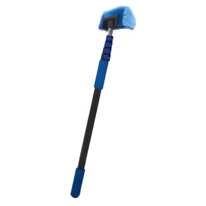 Telescopic Eco Friendly Household Cleaning Brush with Aluminum Extension Pole and Nylon Fabric