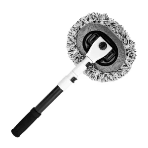 Telescopic Long Handle Car Wash Brush with Soft Bristles Car Cleaning Tool