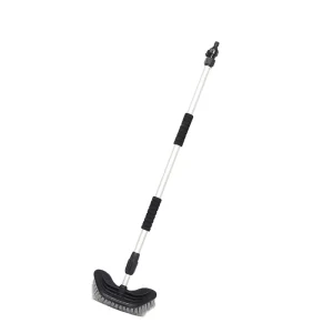 Telescopic Long Handle Wash Car Cleaning Flow-thru Brush Tools