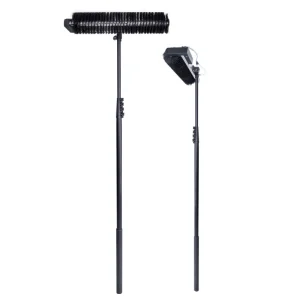 Telescopic Rod High Efficiency Solar Panel Electric Cleaning Roller Brushes