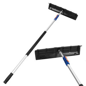 Telescopic Roof Snow Rake Roof Snow Shovel with Telescopic Aluminum Pole Roof Snow Shovel