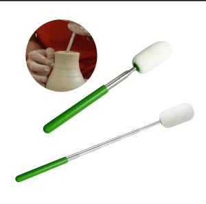 Telescopic Sponge Water Absorbing Rod with Wheel Throwing Function for Clay and Cup Cleaning Model Tn20248