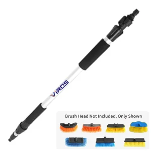Telescopic Water Pole Lightweight Material with Customizable Screw Head Colors for Truck Cleaning Car Maintenance