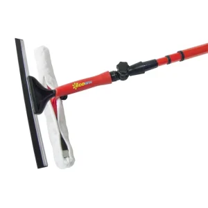 Telescopic Window Cleaning Extension Pole and Squeegee Kit High Window Cleaning Tools