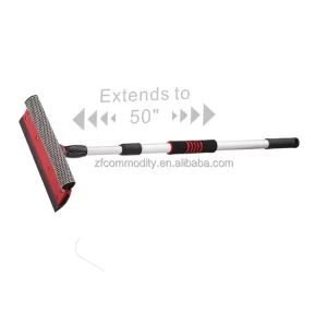 Telescopic Window Squeegee Car Wash Mop Window Squeegee Cleaning Tool Window Cleaner Car Squeegee Windshield Cleaning Sponge
