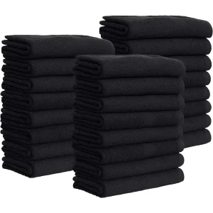 Terry Cotton Dish Cloths for Kitchen White Good Absorbent Dish Rags for Washing Dishes 8 Pack