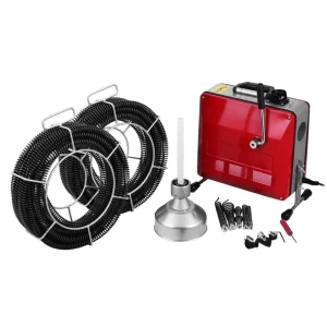 Thailand Electric 20-150mm Pipe Cleaning Machine 45m Maximum Length Household Drain Cleaner Equipment