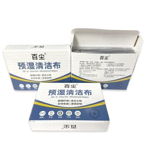 Thermal Quick Dry Hand Microfiber Square Cloth Reusable Wipes 75% Isopropyl Alcohol Wet Glasses Use 0.1kg