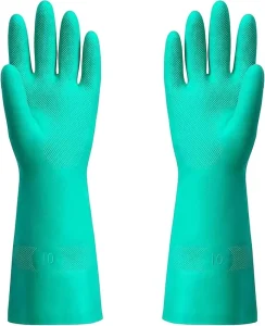 Thick Nitrile Gloves Chemical Resistant Gloves Bulk for Cleaning Resist Household Acid Alkali and Oil