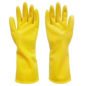 Thick Stock Latex Cleaning Gloves for Household Kitchen Dish Washing