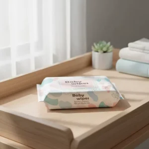 Thickened Baby Cleaning Wipes Extra Size Lint Free Disposable Wipes for Newborn