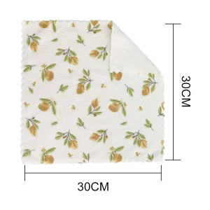 Thickened Extra Large Absorbent Multi functional Kitchen Dishcloth Dish Towel Household Cleaning