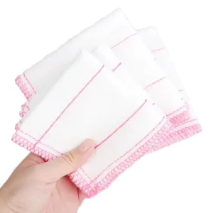 Thickened Kitchen Microfiber Cloth Pure Cotton Gauze Dishwashing Tablecloth Non Oil Non Hair Absorbent Cleaning Rag