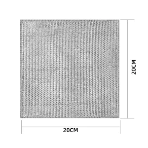 Thickened Metal Wire Silver Cloth Dishwashing Kitchen Household Brush Pot Steel Wire Cleaning Cloths Pot Friendly