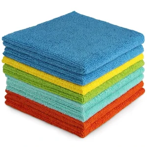 Thickened Microfiber Absorbent Multi-Function Square Towel Dish Cleaning Scouring Cloth for Kitchen Use