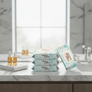 Thickened Non woven Baby Wipes 80 Sheets Daily Skin Care Wipes
