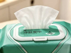 Thickened Pure Gentle Cleansing Disposable Wet Wipes Non Woven Material 160x200mm Extra Soft Mild Non Irritating Formula Safe