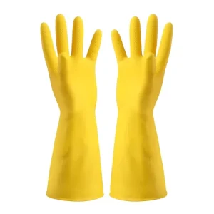 Thickened Rubber Latex Gloves Labor Insurance Work Wear-resistant Cleaning Kitchen Household Gloves