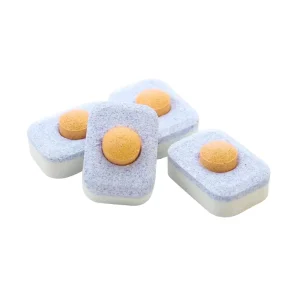 Three-in-One Solid Dishwasher Cleaning Tablets Special Home Detergent Soft Water Salt Effervescent Sheets