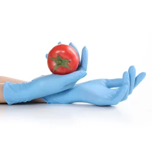 Titanfine Medical Nitrile Gloves Hospital Disposable Exam Gloves Powder Free Blue S/M/L/XL Class I