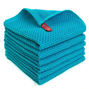 Toallas De Cocina Serviette De Cuisine Cotton Hand Kitchen Towels Cotton Dish Cloths Waffle Kitchen Dish Towels Set for Kitchen
