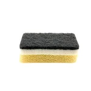 Top Selling Pu PA Sustainable Rectangle Dishwashing Scouring Pads Non Scratch Cleaning Sponge Scouring Pad for Kitchen
