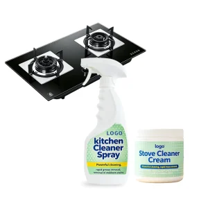 Tough Grease Kitchen Cleaner Oven Range Hood Degreaser Natural Liquid Spray Factory Direct Powerful Deep Stain Customized Logo