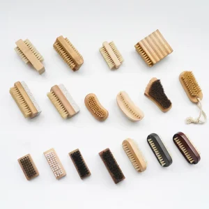 Two Sided Non Slip Eco Friendly Beechwood Cleaning Cartoon Style Brush with Tampico Fiber Bristle